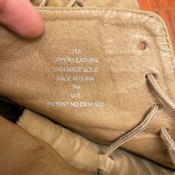 Jeffrey Campbells Lita Taupe High Heel Boots - Picture 8 of 9